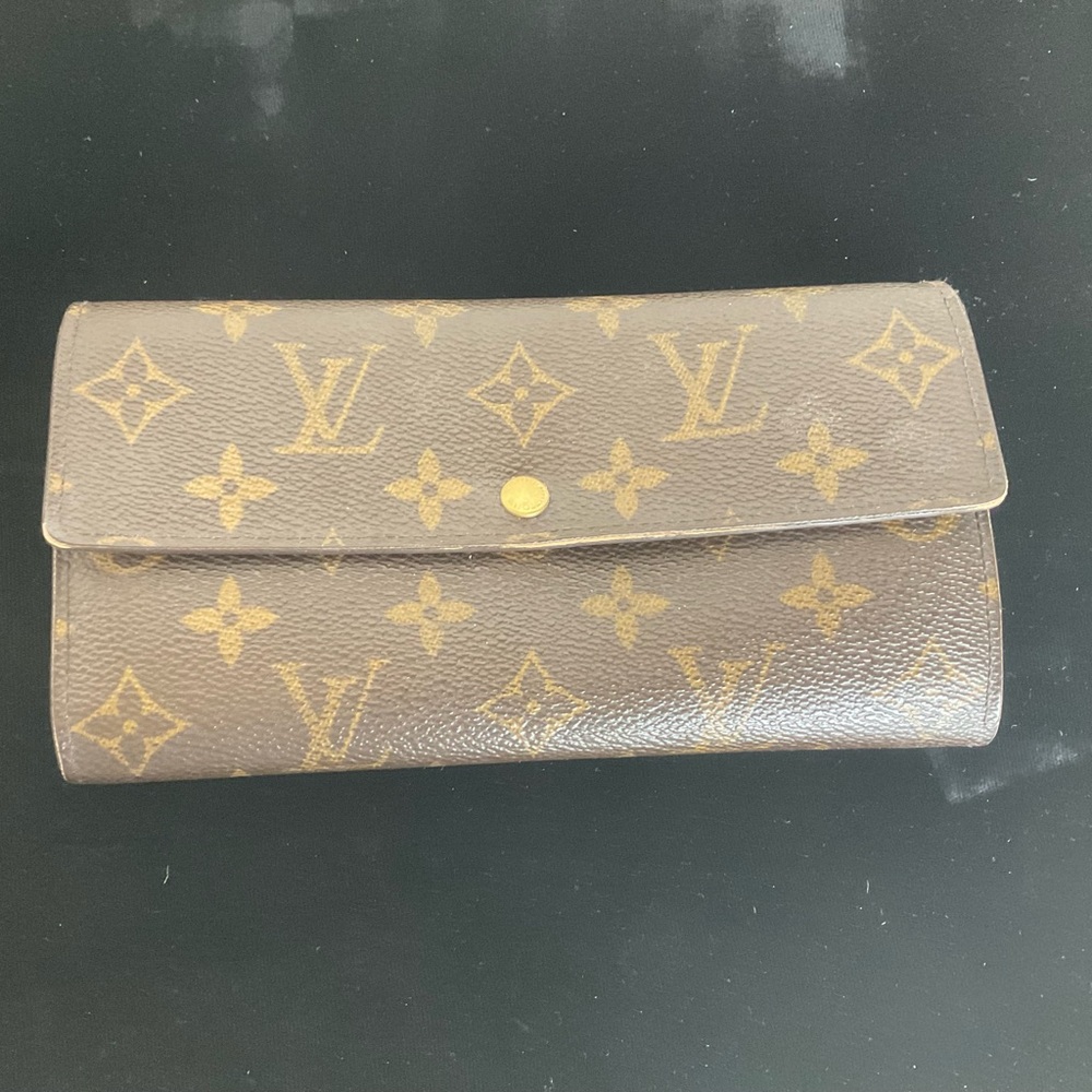 Louis Vuitton Classic Brown Monogram Wallet